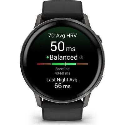 Garmin Venu 4 Smartwatch 45mm schwarz/schiefergrau (010-03014-00)