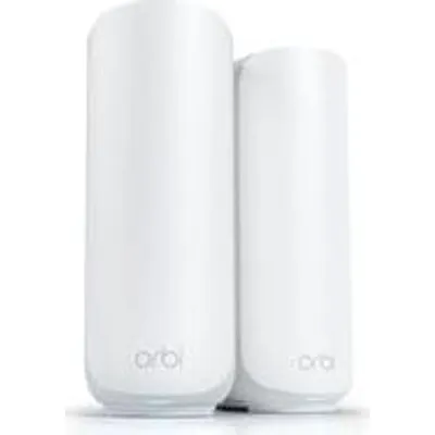 Netgear Orbi 370 Serie Dual-Band WiFi 7 Mesh 2er Pack, Access Point (weiß, 2 Access Points) (RBE372-100EUS)