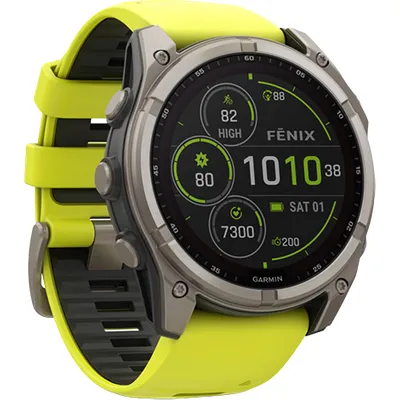 Garmin Sportuhr Fenix 8 Solar Sapphire (010-02907-21)