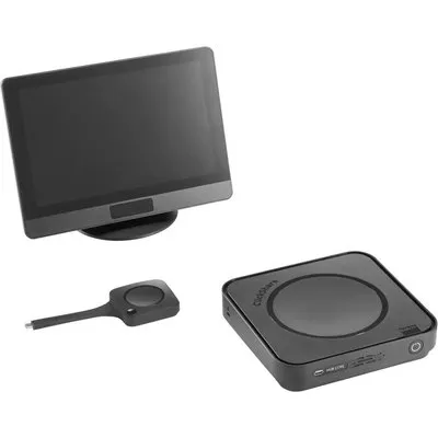 Barco ClickShare HUB CORE, inkl. 1x USB-C Button, MTR, 1x HDMI 2.0 Out (UHD/4K@60Hz, 5K@30Hz), 3x USB-C, 1x USB-A, 1x USB-C PD, LAN und WLAN (2,4/5GHz/6GHz) (R9861711EUB1)