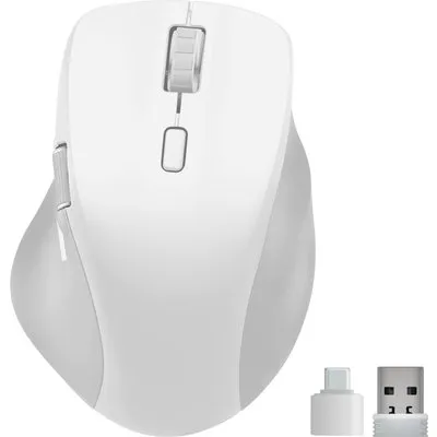SPEEDLINK LIBERA Rechargeable Mouse - Wireless, Bluetooth, Silent, white (SL-630021-WT)