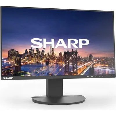 NEC Sharp MultiSync EA242F - LED-Monitor - 60.5 cm (23.8) - 1920 x 1080 Full HD (1080p) @ 60 Hz - IPS - 250 cd/m² - 1000:1 - 5 ms - HDMI, DisplayPort, USB-C - Lautsprecher - Schwarz [Energieklasse D] (60006215)