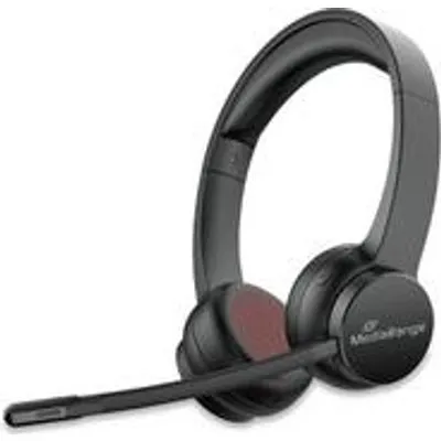 MEDIARANGE Bluetooth ENC Stereo Headset 400mAh Akku schwarz - Headset - Stereo (MROS307)