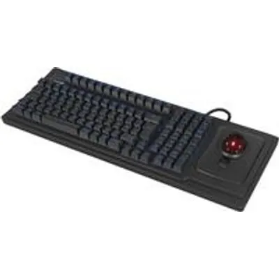 KeySonic TAS KSK-8202ELU-T UK Trackball schwarz - Tastatur - QWERTY (61103)