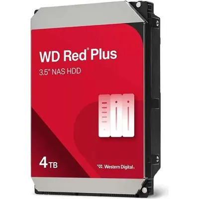 Western Digital HDD Red Plus 4TB 3.5 SATA 128MB (WD40EFZZ)