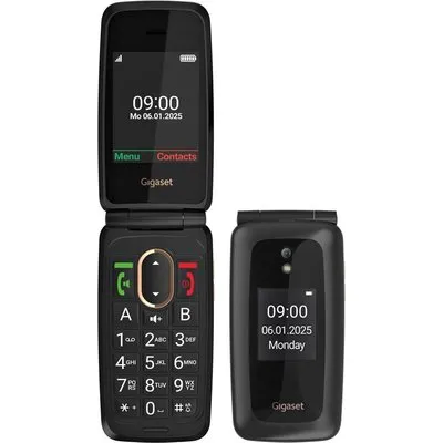 Siemens GL795 4G LTE 2 Displays 1400 mAh Lithium-Ionen-Akku SOS-Notruftaste Bluetooth 5.0 Hörgerätekompatibel 2MP Kamera - Mobiltelefon - 1.400 mAh (S30853-H1235-R101)