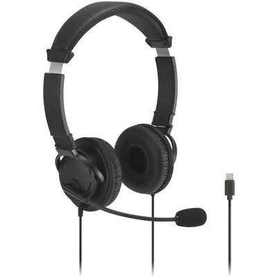 Kensington Headset Classic EQ USB-C mit Micro & Vol Ctrl - Headset - Lautstärkeregler (K97464WW)