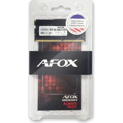 AFOX SO-DIMM DDR4 8GB 2666MHZ (AFSD48FK1P)