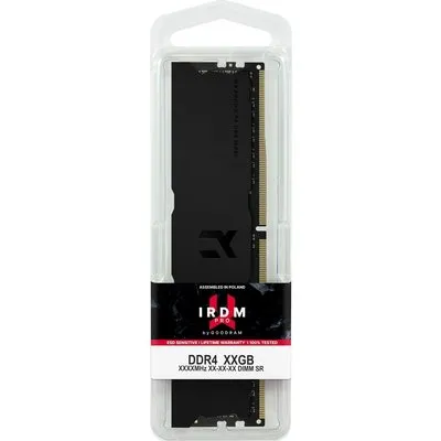 Goodram IRP-K3600D4V64L18/64GDC IRDM DEEP BLACK Speichermodul 64 GB 2 x 32 GB DDR4 (IRP-K3600D4V64L18/64GDC)