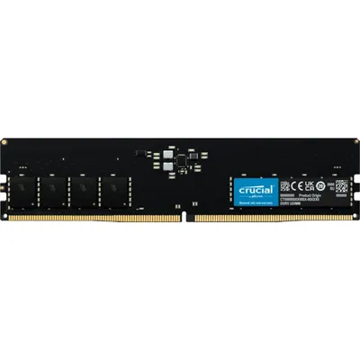 Crucial RAM - 32 GB - DDR5 4800 UDIMM CL40 (CT32G48C40U5)