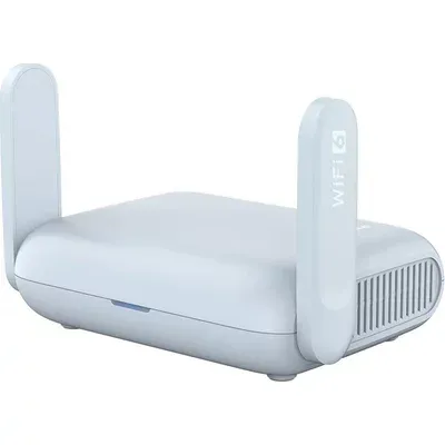 ALLNET Wireless AX 3000Mbit Pocket-sized Router for Home and Travel WiFi Client (GL-MT3000)