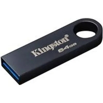 Kingston DataTraveler SE9 G3 - USB-Flash-Laufwerk - 64GB - USB 3,2 Gen 1 - Dark Nickel (KE-U2X64-1AC)