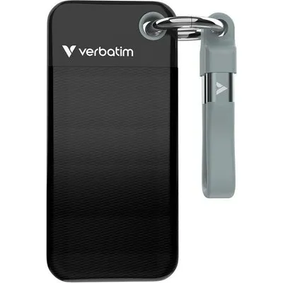 Verbatim Pocket SSD USB 3.2 1TB Black/Grey (32190)