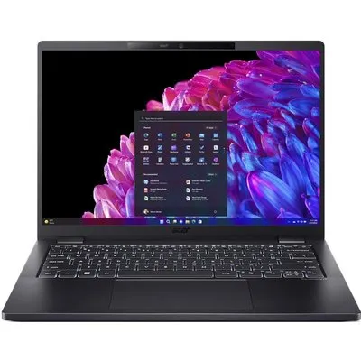 Acer TravelMate P6 14 TMP614-73-TCO - 180°-Scharnierdesign - Intel Core Ultra 5 125H / 1.2 GHz - Evo - Win 11 Pro - Intel Arc Graphics - 32 GB RAM - 1.024 TB SSD NVMe - 35.6 cm (14) (NX.B5LEG.002)
