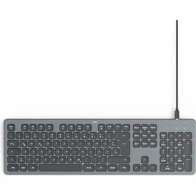 Hama USB-Tastatur CK-400 beleuchtet kabelgebunden Schwarz QWERTZ DE (00173058)
