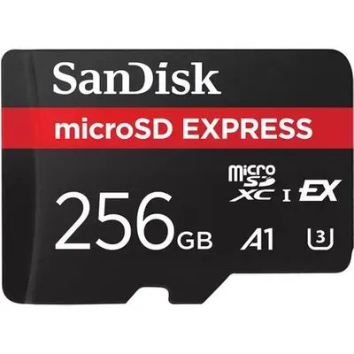 SanDisk Express - Flash-Speicherkarte - 256GB - microSDXC UHS-I (SDSQXFN-256G-GN4NN)