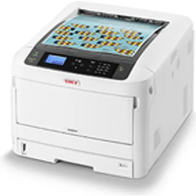 OKI C824dn Drucker Farbe Duplex LED A3 1200 x 600 dpi bis zu 26 Seiten/Min. einfarbig/ / Kapazität: 400 Blätter USB 2.0 Gigabit LAN 2.0-Host (47228002)