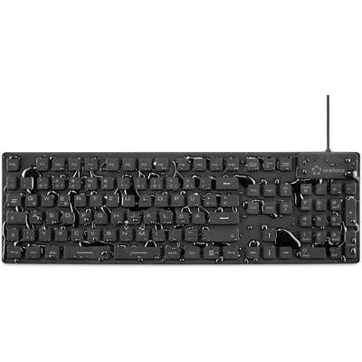 Renkforce RF-3561816 Tastatur USB + PS/2 QWERTZ Deutsch Schwarz (RF-3561816)