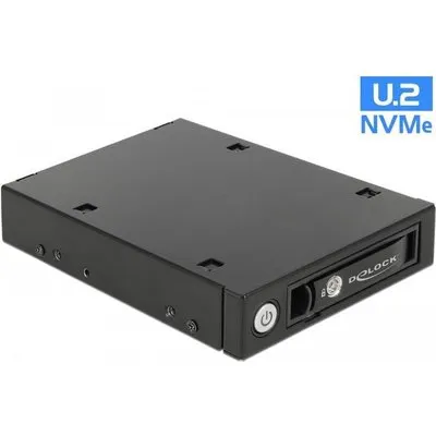 Delock 3.5? Wechselrahmen für 1 x 2.5? U.2 NVMe SSD oder SATA / SAS HDD / SSD (47232)