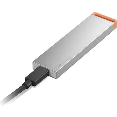Lenovo PS8S - SSD - 2 TB - extern (tragbar) - USB 3.2 Gen 2 (USB-C Steckverbinder) - Cool Gray - für ThinkPad T16 Gen 4 21QN (4XB1T88413)