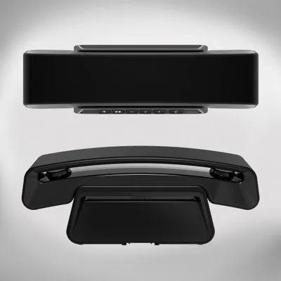 ALCATEL ePure Premium Black Festnetztelefon DECT - Schwarz (ATL1428117)