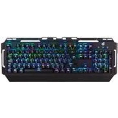 Conceptronic KRONIC - Tastatur - backlit - USB - Portugiesisch - Tastenschalter: blauer Schalter - Schwarz