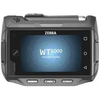 Zebra WT6000, Keypad, USB, BT, WLAN, NFC, Disp., Android Mobiles Datenerfassungsgerät, Tastenfeld (20 Tasten), Display (Touchscreen), 8,1cm (3.2), USB, Bluetooth, WLAN (802.11a/b/g/n, 802.11ac), NFC, 800x480 Pixel, 1GHz, RAM: 2GB, Flash: 8GB, Android (7.1), IP65, inkl.: Akku, 3350mAh (WT60A0-KS2NEWR)