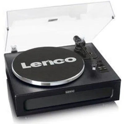 Lenco LS-430 - Plattenspieler - 40 Watt (Gesamt) - Schwarz (A004831)