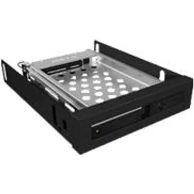 Icy Box 1bay 2.5 SATA Wechselrahmen, 1x 2.5 SATA HDD zu 1x SATA Host, schwar (IB-2217StS)