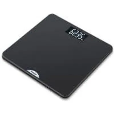Beurer PS 240 Körperwaage Soft Grip Schwarz 180 kg 50 g Einteilung