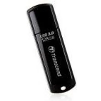 Transcend 700 JetFlash - 128 GB - USB 3.0 - Kappe - Schwarz - CE - FCC - BSMI - 1,859 cm (TS128GJF700)