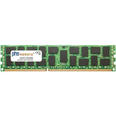 PHS-memory 16GB RAM Speicher basierend auf SAMSUNG - M393B2G70BH0-YK0 DDR3 RDIMM 1600MHz PC3L-12800R 240 Pin DIMM 1,35 Volt (SP211736)