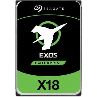 Seagate Exos X18 ST18000NM001J - Festplatte - verschlüsselt - 18 TB - intern - SATA 6Gb/s - 7200 U/min - Puffer: 256 MB - Self-Encrypting Drive (SED)