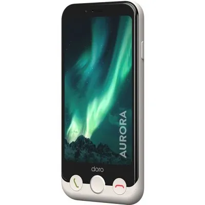 Doro Aurora A10 Plus bone 4,5 Senioren-Smartphone 64GB Dual-SIM Android 14 (8960)