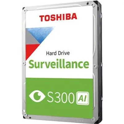 Toshiba S300 AI - Festplatte - Überwachung - 10 TB - intern - 3.5 (8.9 cm) (MG10ADA10TE-V)