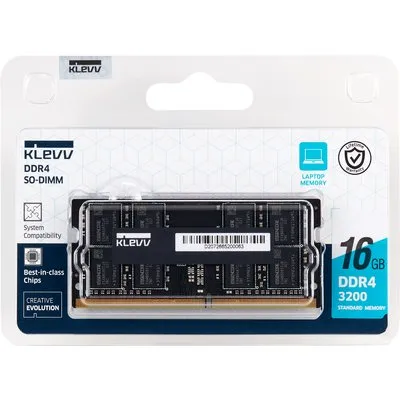 16 GB DDR4-RAM SO-DIMM PC3200 KLEVV Cl22 TRAY (KD4AGSA80-32N2200)
