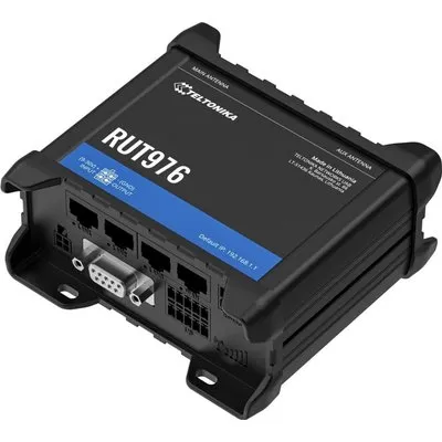 Teltonika Industrie RedCap 5G Dual SIM Router, mit Ethernet, I/O, GNSS, RS485/232 RUT Router (RUT976)