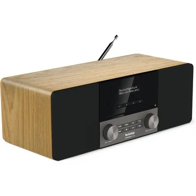 Technisat Design-Radio, RDS, Stereo, Synthesizer-Tuner (PLL), Empfang DAB, DAB+, UKW, Bluetooth Audi (0003/3984)