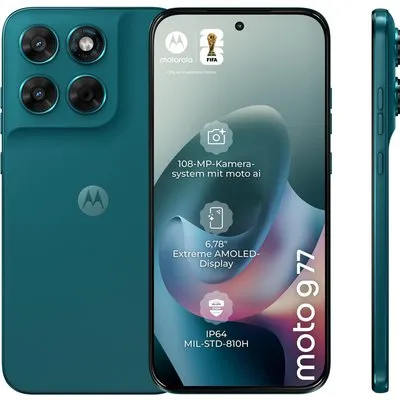 Motorola Moto G77 5G 256GB Shaded Spruce (PBAW0037ES)