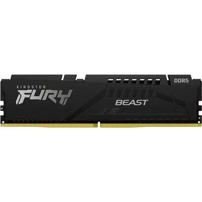 Kingston FURY Beast - DDR5 - Modul - 32 GB - DIMM 288-PIN - 5200 MHz / PC5-41600 - CL40 - 1.25 V - ungepuffert - on-die ECC (KF552C40BB-32)