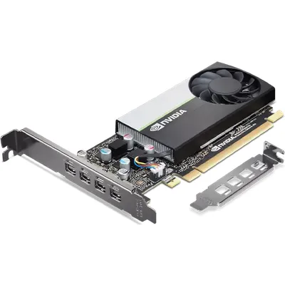 Lenovo NVIDIA T1000 - Grafikkarten - T1000 - 8 GB GDDR6 - PCIe 3.0 x16 - 4 x Mini DisplayPort - braune Box - für ThinkStation P340, P350, P520, P620, P720, P920 (4X61J52233)