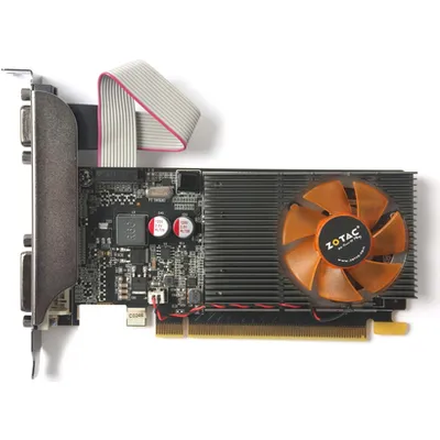 ZOTAC GeForce GT 710 - Grafikkarten - GF GT 710 - 2GB DDR3 - PCIe 2,0 Low-Profile - DVI, HDMI, VGA (ZT-71310-10L)