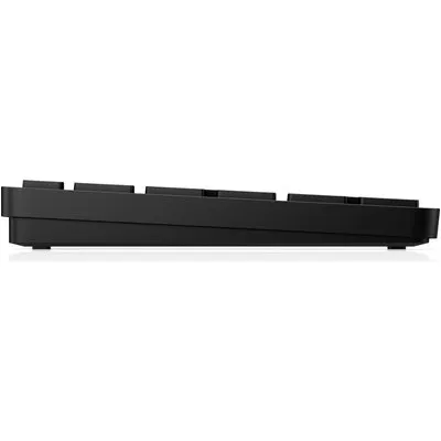 HP 450 Programmierbare Wireless-Tastatur - Volle Größe (100%) - RF kabellos + USB - Schwarz (4R184AA#ABD)