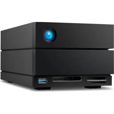 LaCie 2BIG DOCK Disk-Array 16 TB Desktop Schwarz (STLG16000400)