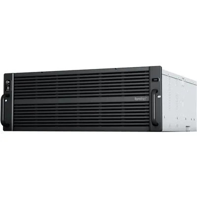 Synology High Density HD6500 - NAS-Server - 60 Schächte - 960 GB - Rack - einbaufähig - SATA 6Gb/s - SSD 480 GB x 2 - RAID 0, 1, 5, 6, 10, JBOD, 5 Hot Spare - RAM 64 GB - Gigabit Ethernet / 10 Gigabit Ethernet - iSCSI Support - 4U