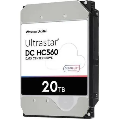 WD Ultrastar DC HC560 - Festplatte - 20TB - intern - 3.5 (8,9 cm) - SATA 6Gb/s - 7200 U/min - Puffer: 512MB (0F38785)