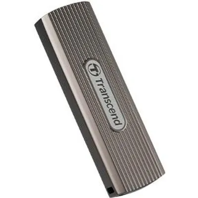 Transcend ESD330C - 2 TB - USB Typ-C - 1050 MB/s - 10 Gbit/s - Passwortschutz - Braun - Grau (TS2TESD330C)