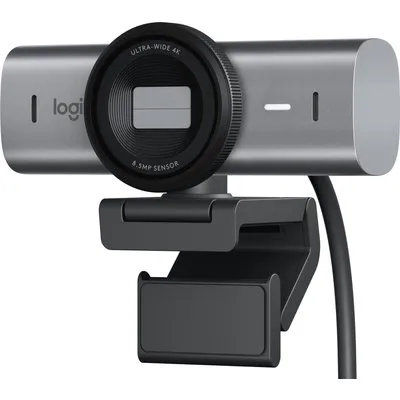 Logitech MX Brio 705 for Business - Webcam - Farbe - 8,5 MP - 4096 x 2160 - Audio - USB-C (960-001530)
