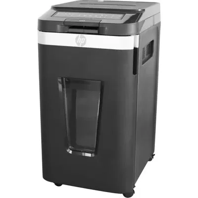 HP Pro Shredder Auto 400MC  Aktenvernichter mit Mikroschnitt P-5 - bis zu 400 Blatt