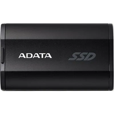 ADATA SD810 - SSD - 500GB - extern (tragbar) - USB 3,2 Gen 2 (USB-C Steckverbinder) - Schwarz (SD810-500G-CBK)
